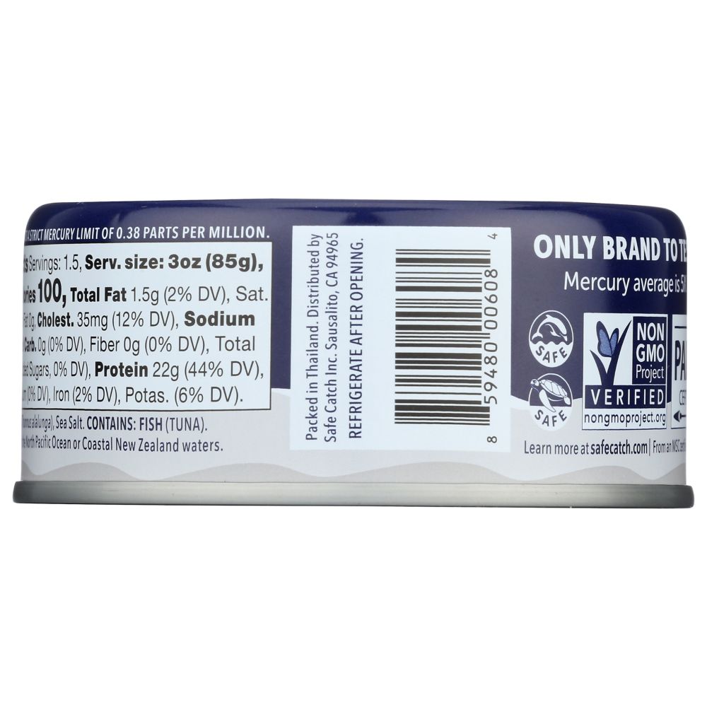 SAFECATCH: Wild Albacore Tuna, 5 oz