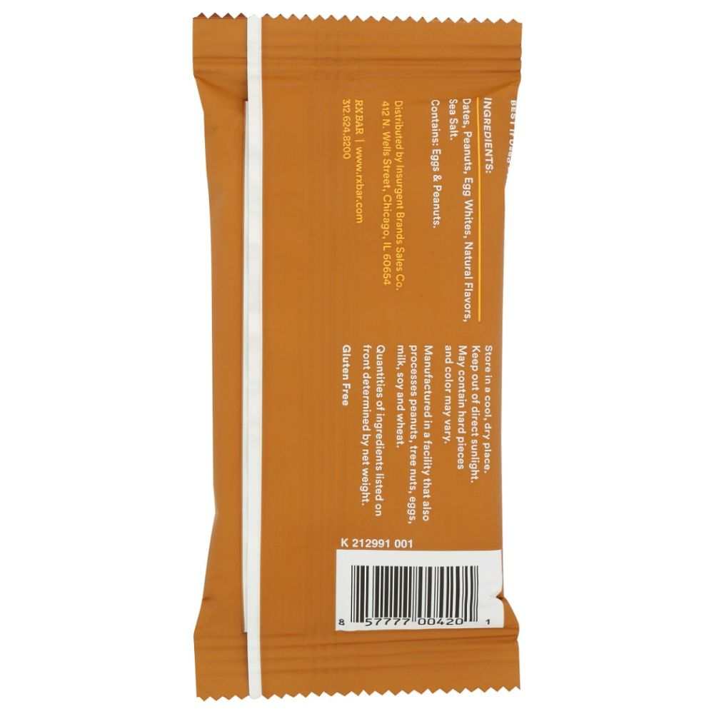 RXBAR: Peanut Butter Protein Bar, 1.8 oz