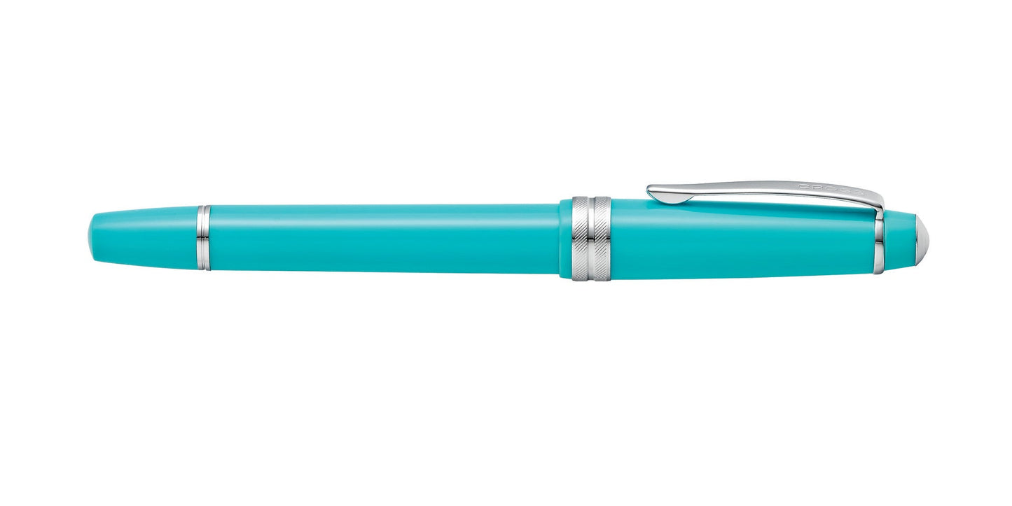 Bailey Light™ Polished Teal Resin Extra Fine Nib Fountain Pen