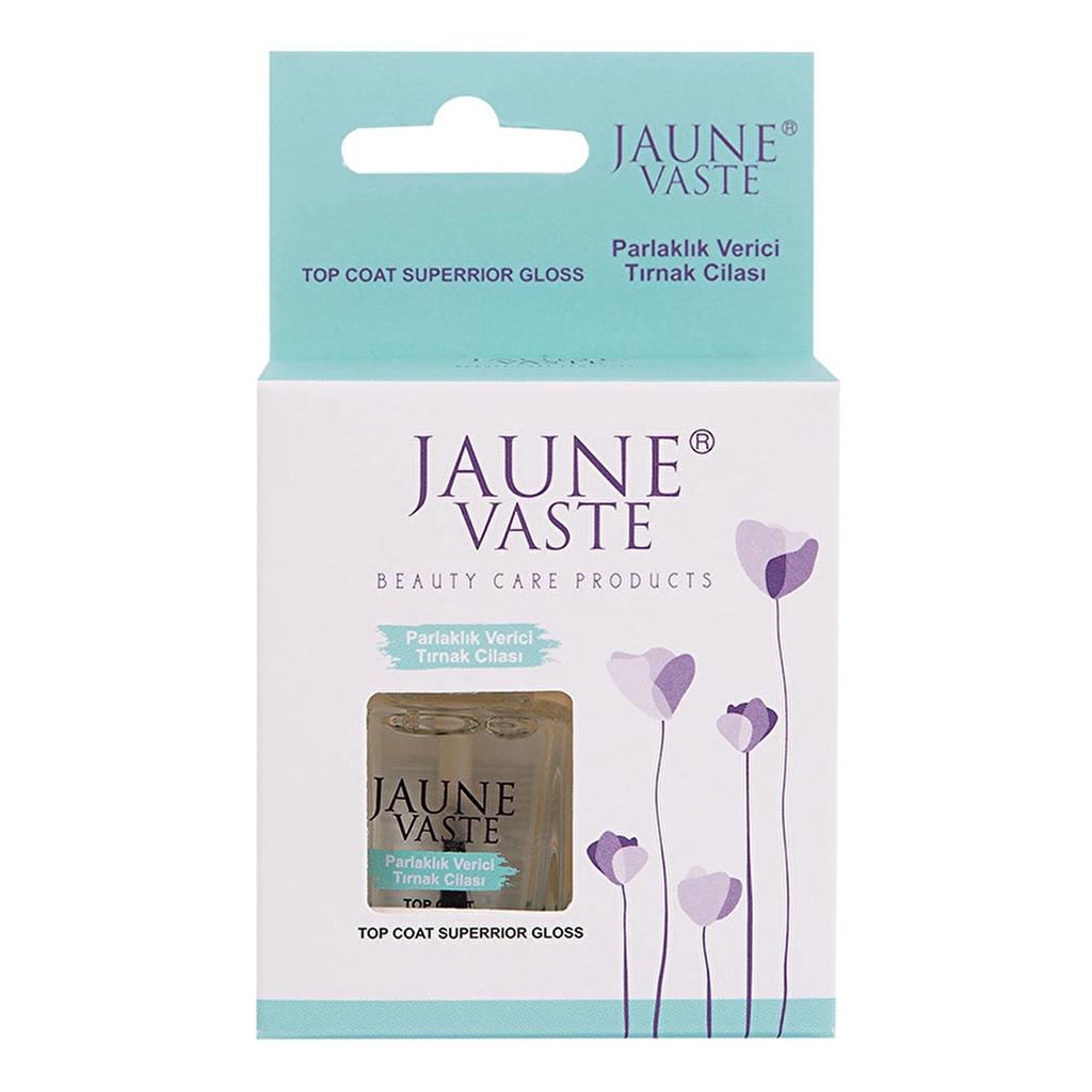 Jaune Vaste Top Coat Nail Polish for High Gloss Shine