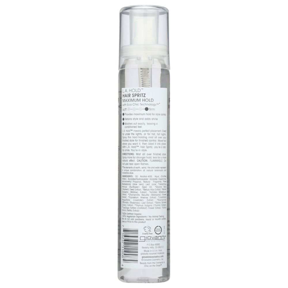 GIOVANNI COSMETICS: LA Hold Hair Spritz, 5 oz