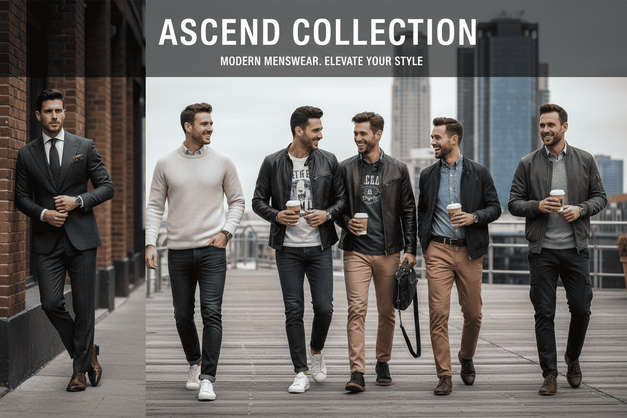 Men's clothing lifestyle