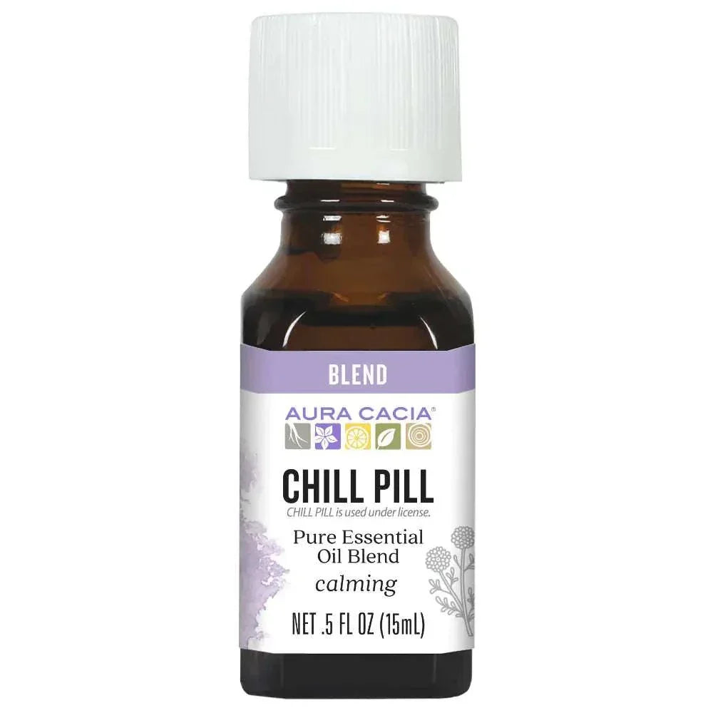 AURA CACIA: Essential Solutions Chill Pill, 0.5 oz