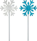 Oasis Supply Snowflake Glitter Picks