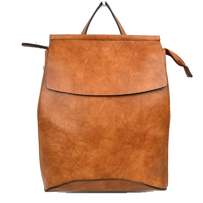 Vegan Long-lasting Faux Leather Backpack Convertible Bag