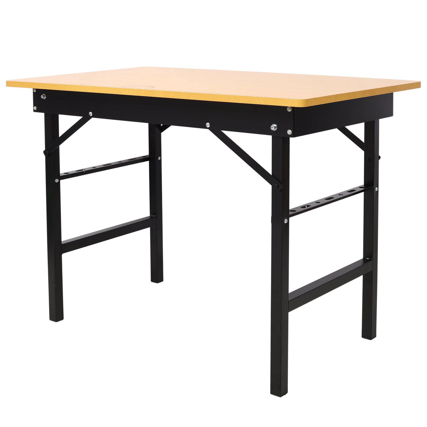 Portable Folding Work Table with Measuring Tape and Angle Finder