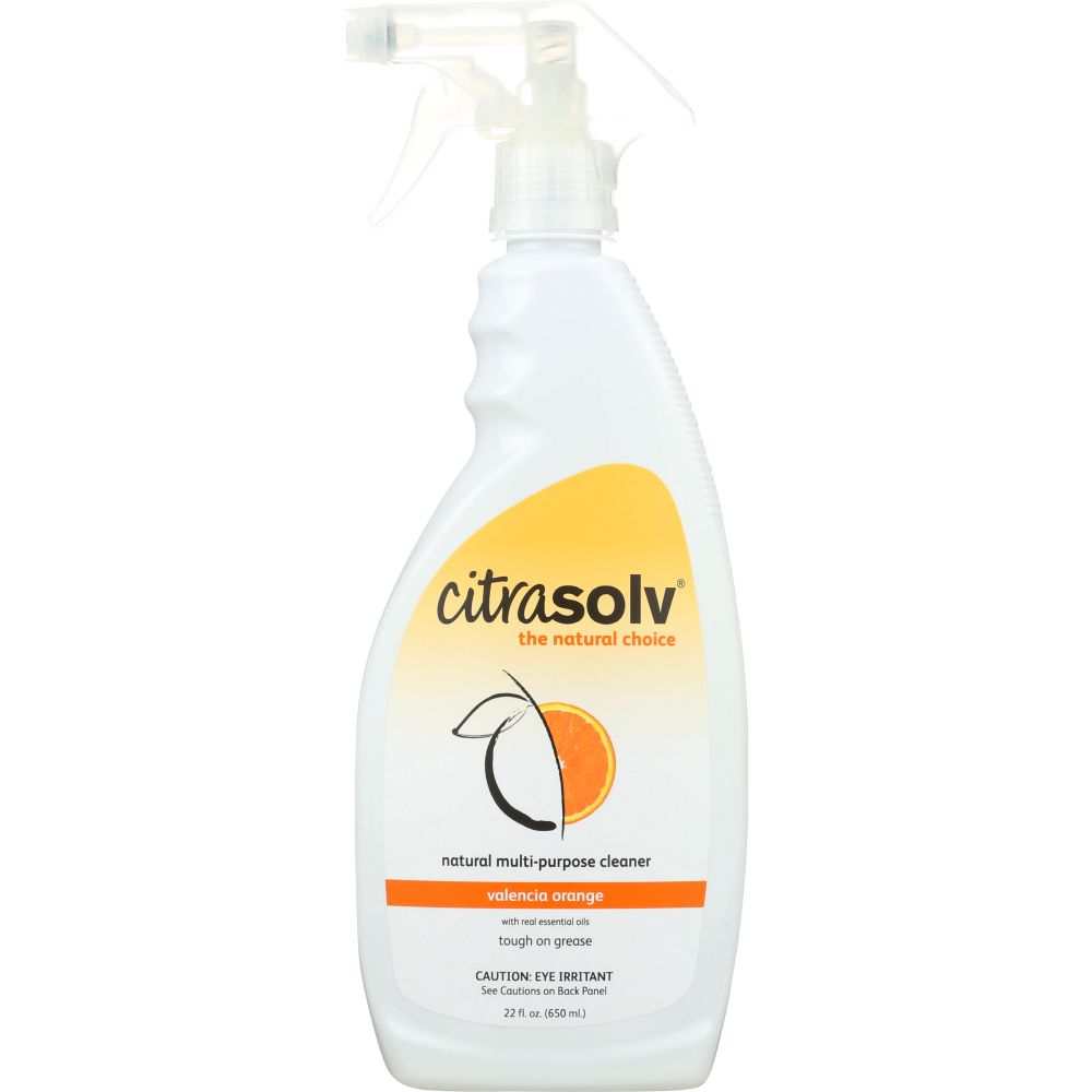 CITRASOLV Multi Purpose Spray Cleaner|Orange - 22 oz | Safe| Effective