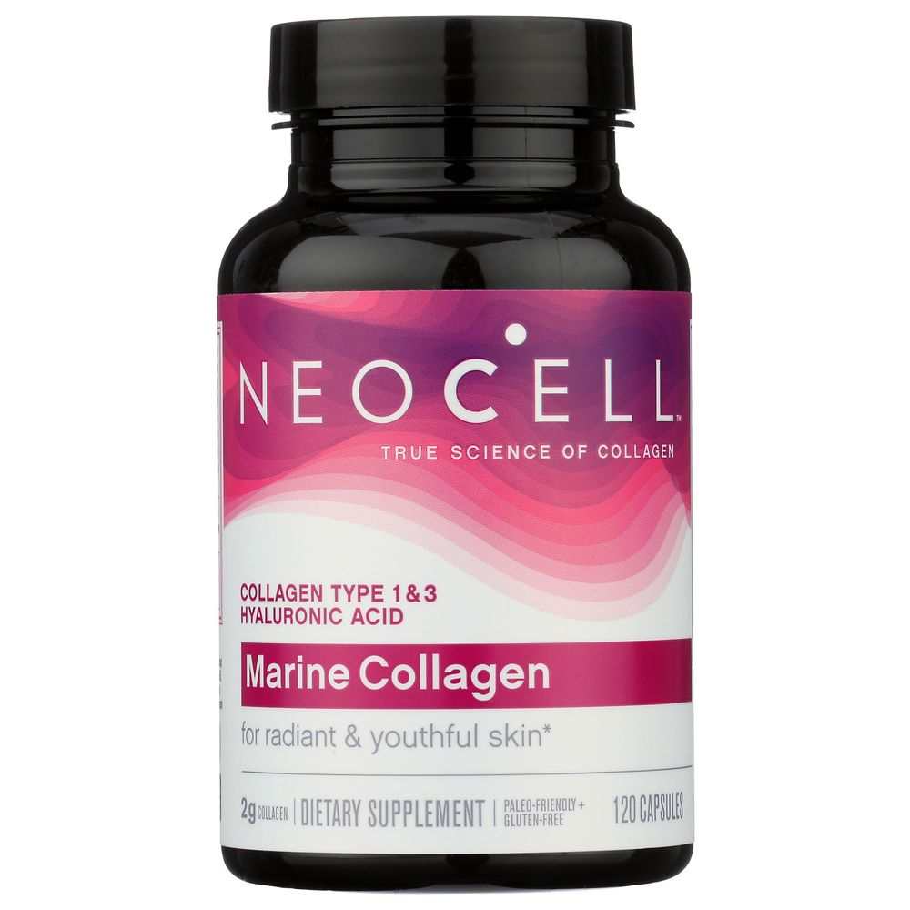 NEOCELL: Marine Collagen Plus HA, 120 Capsules