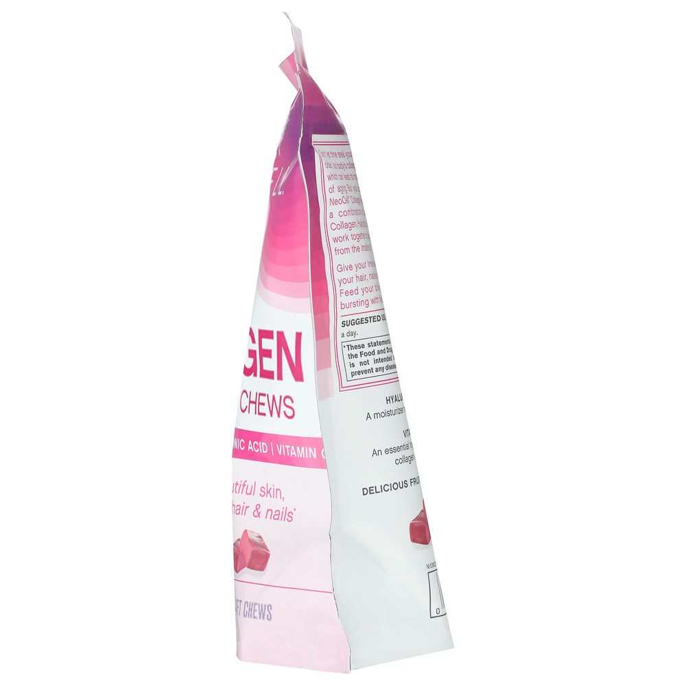 NEOCELL: Beauty Bursts Gourmet Collagen Soft Chews Super Fruit Punch, 60 pc