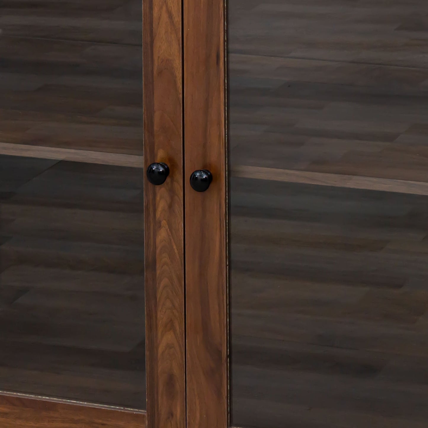 63" W Large Kitchen Hutch Cabinet