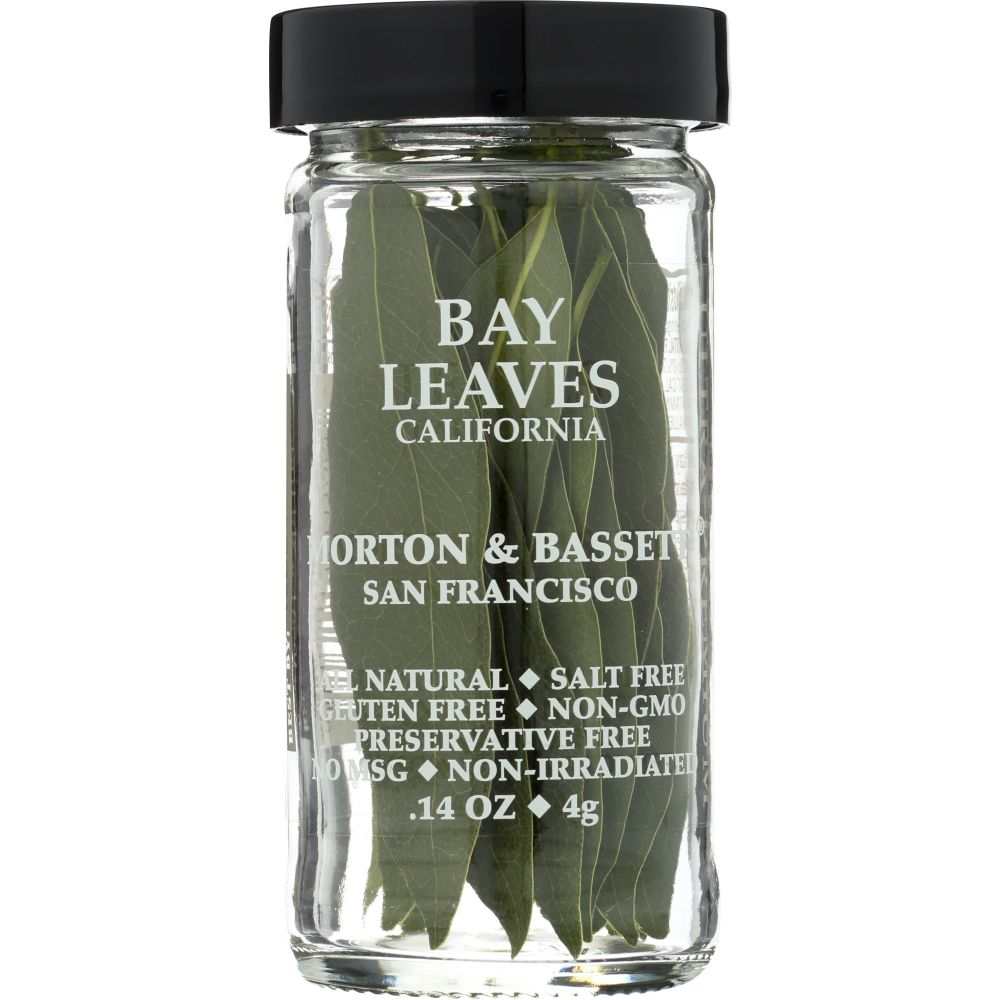 MORTON & BASSETT All Natural Bay Leaves California - 0.14oz | Flavor