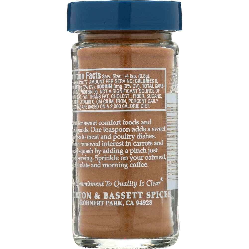MORTON & BASSETT: Ground Cinnamon, 2.7 oz