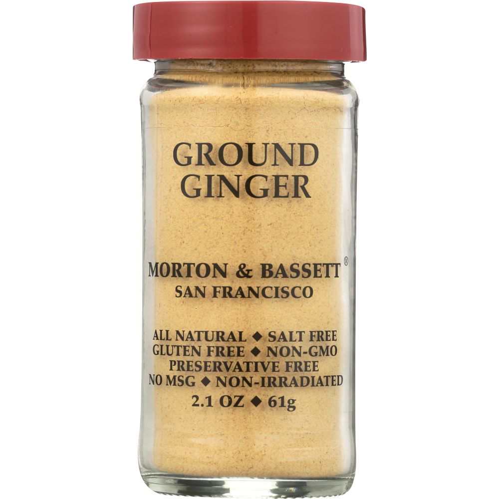 MORTON & BASSETT: Ground Ginger, 2.1 oz