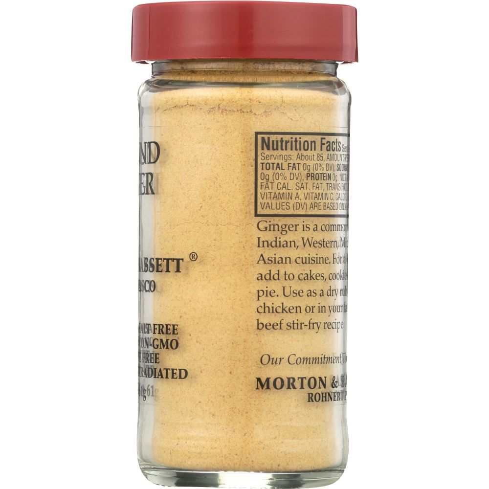 MORTON & BASSETT: Ground Ginger, 2.1 oz