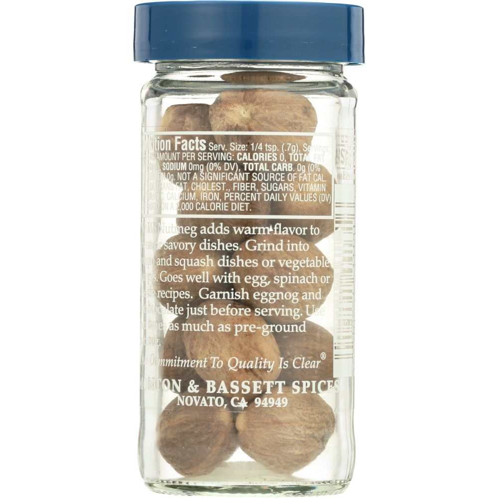 MORTON & BASSETT: Whole Nutmeg, 2.2 oz