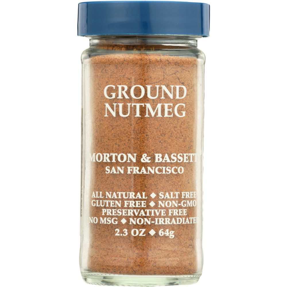MORTON & BASSETT: Ground Nutmeg, 2.3 oz