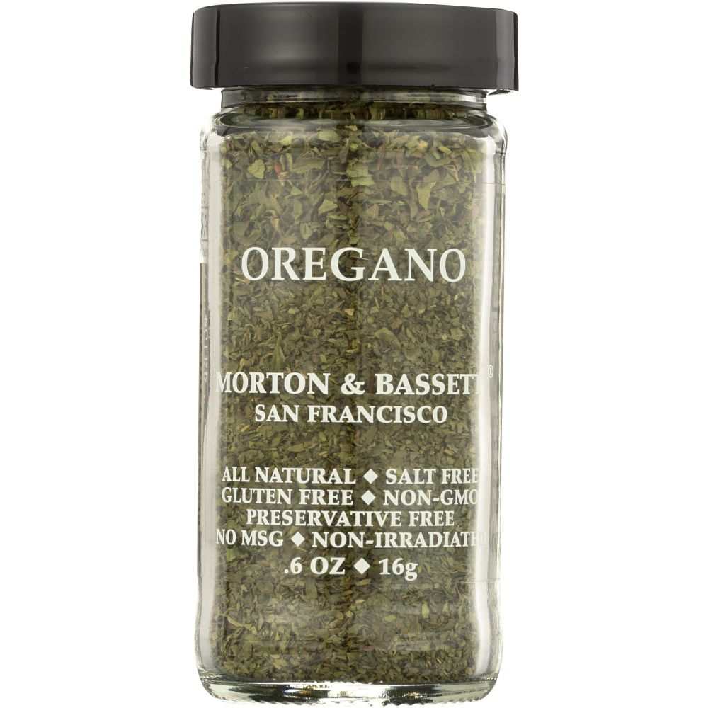 MORTON & BASSETT Oregano Spices -Enhance Mediterranean|Mexican Recipes 1.1oz