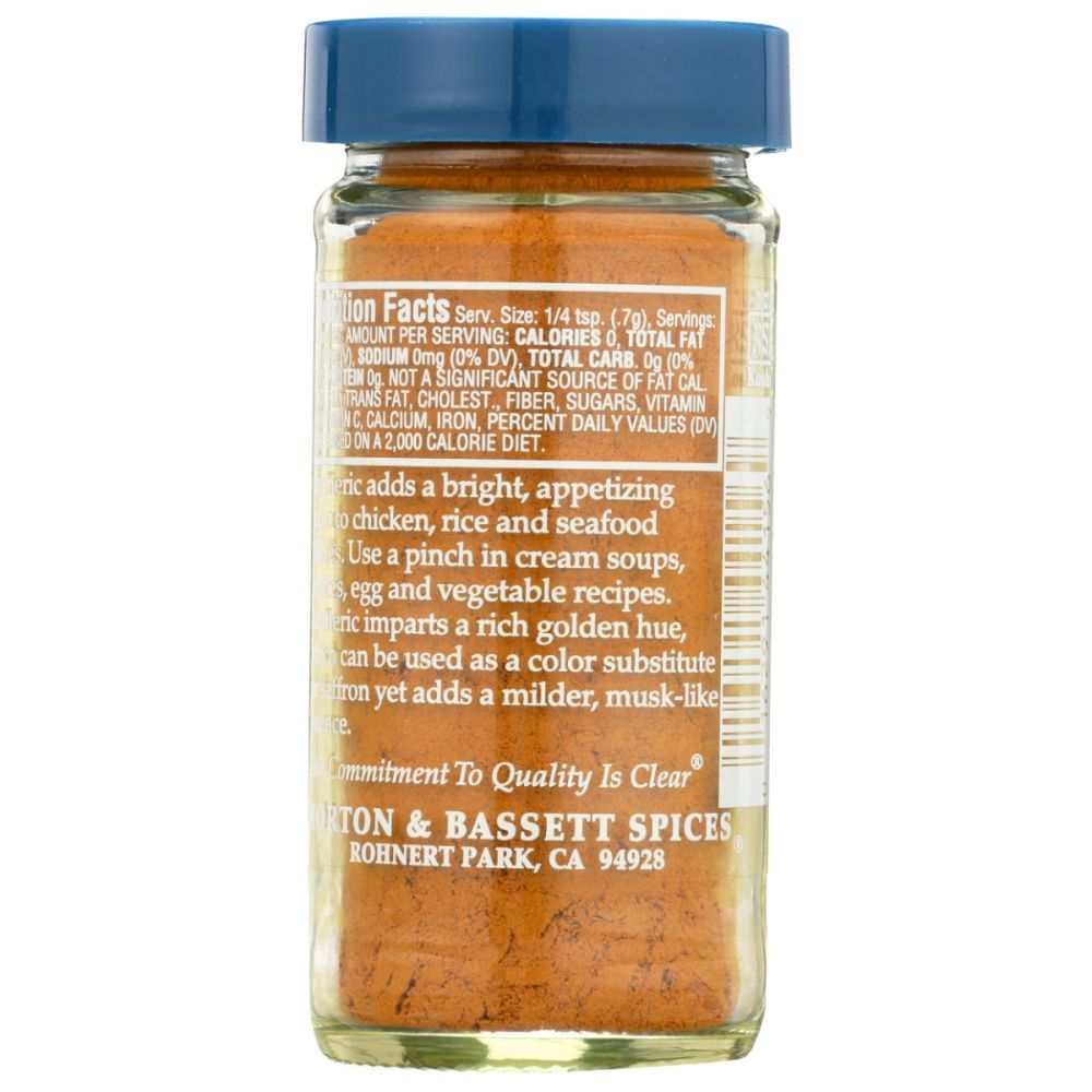 MORTON & BASSETT: Turmeric, 2.4 oz