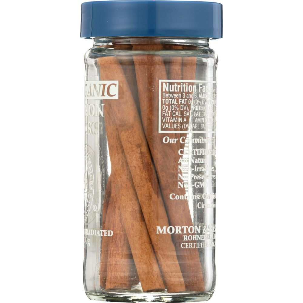 MORTON & BASSETT: Organic Cinnamon Sticks, 1.1 oz