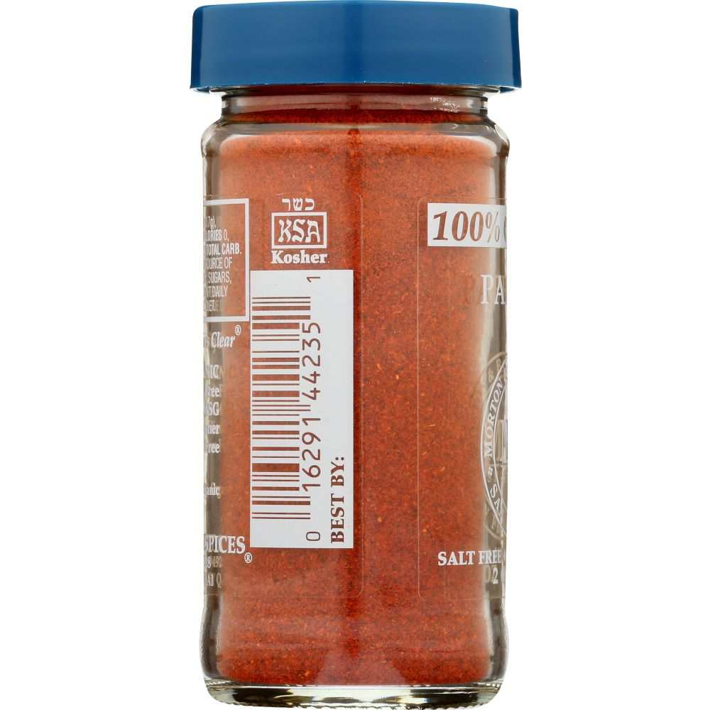 MORTON & BASSETT Organic Paprika - Rich | Aroma & Sweet Flavor, 2 oz