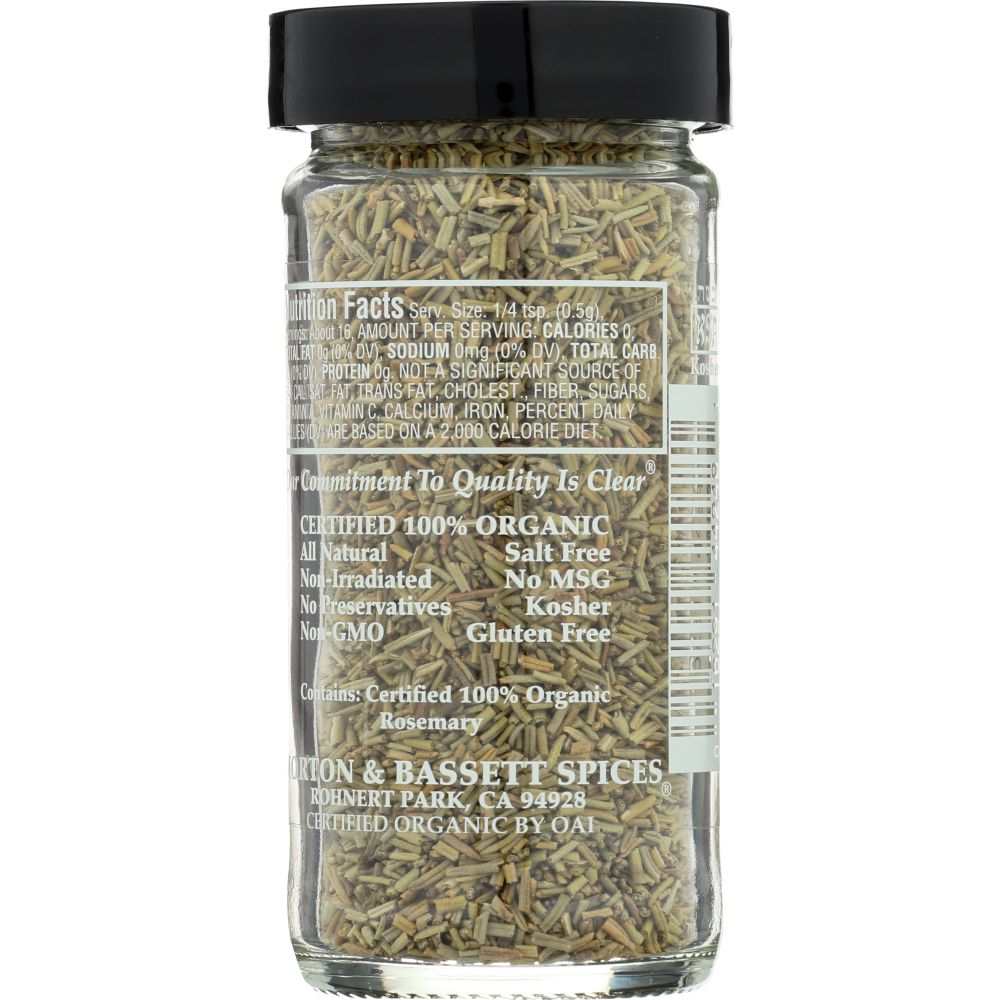 Morton & Bassett Organic Rosemary | Versatile Herbal Flavor Enhancer