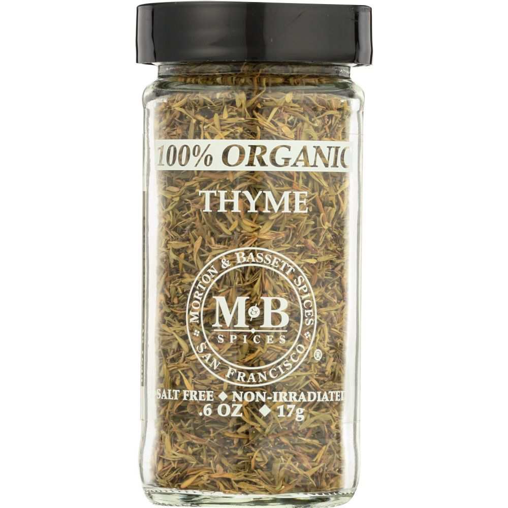 MORTON & BASSETT: Organic Thyme, .9 Oz