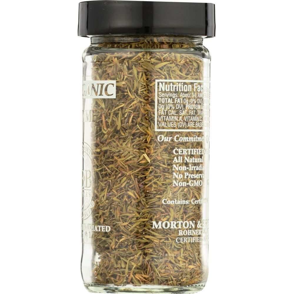 MORTON & BASSETT: Organic Thyme, .9 Oz
