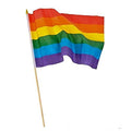 Oasis Supply Show Your Pride Rainbow Flag (1 Dozen Per Order), 12 by 18"