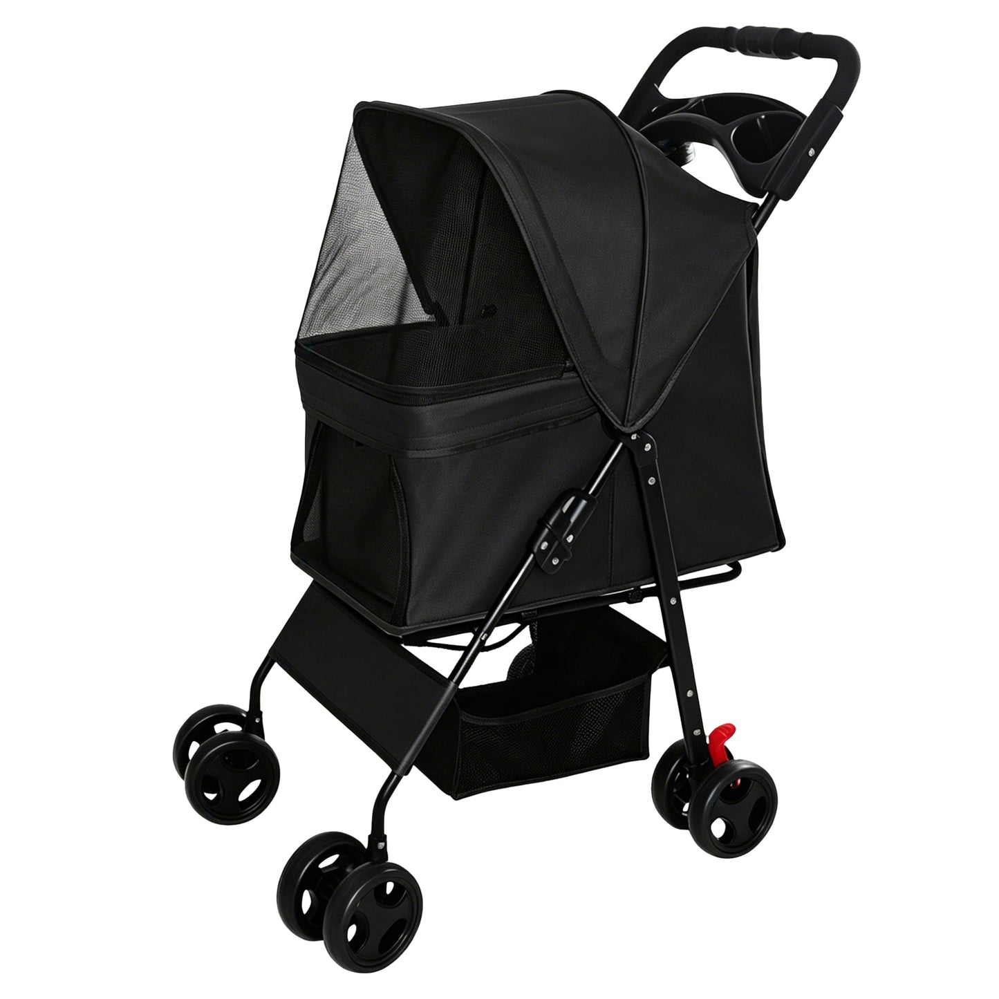 Foldable Pet Stroller for Small Dogs and Cats