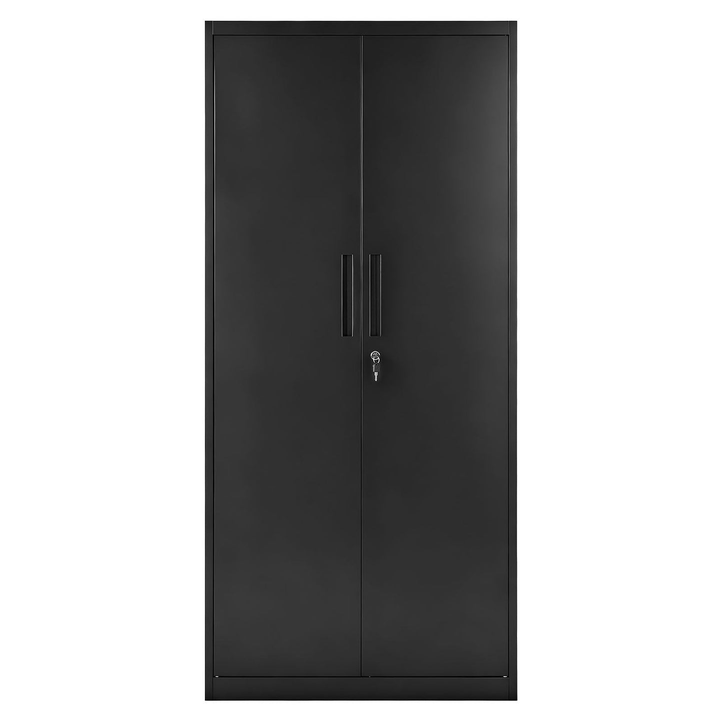 Metal Storage Cabinet with Lockable Steel Construction