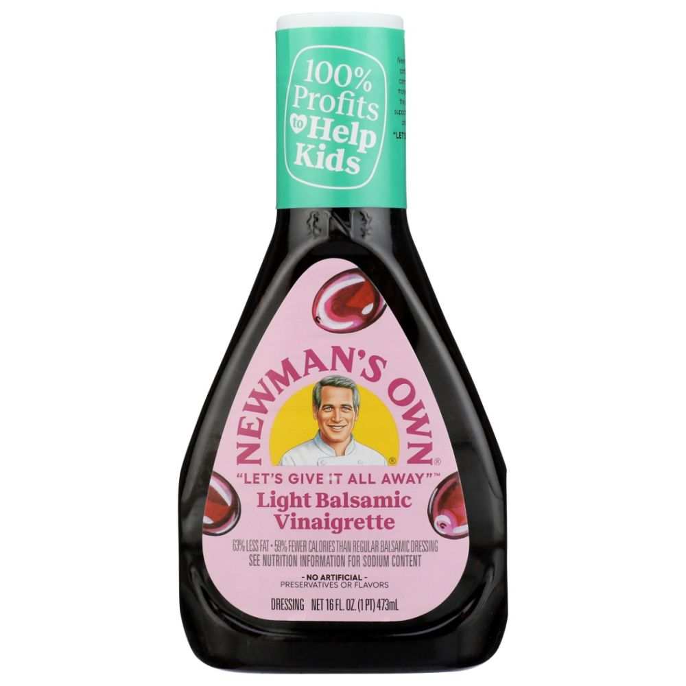 NEWMAN'S OWN: Light Balsamic Vinaigrette, 16 oz