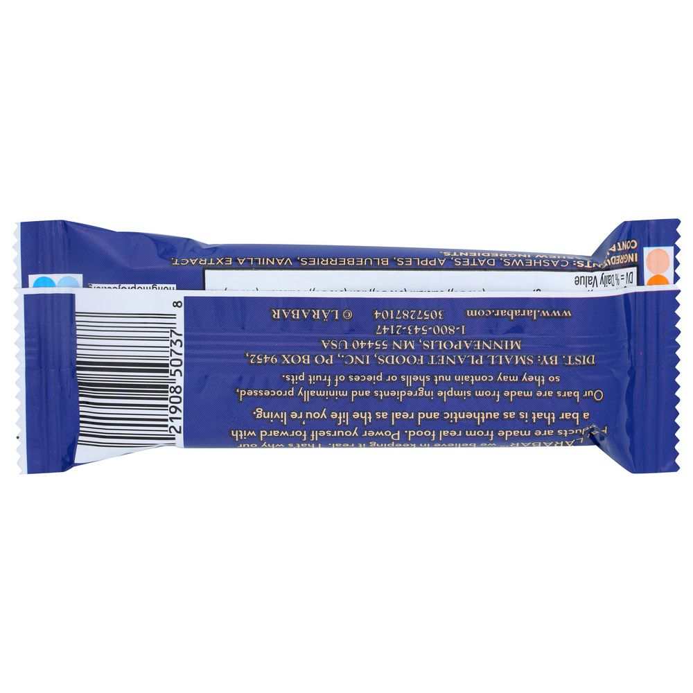 LARABAR: Blueberry Muffin - Fruit & Nut Bar, 1.6oz for Healthy Snacking