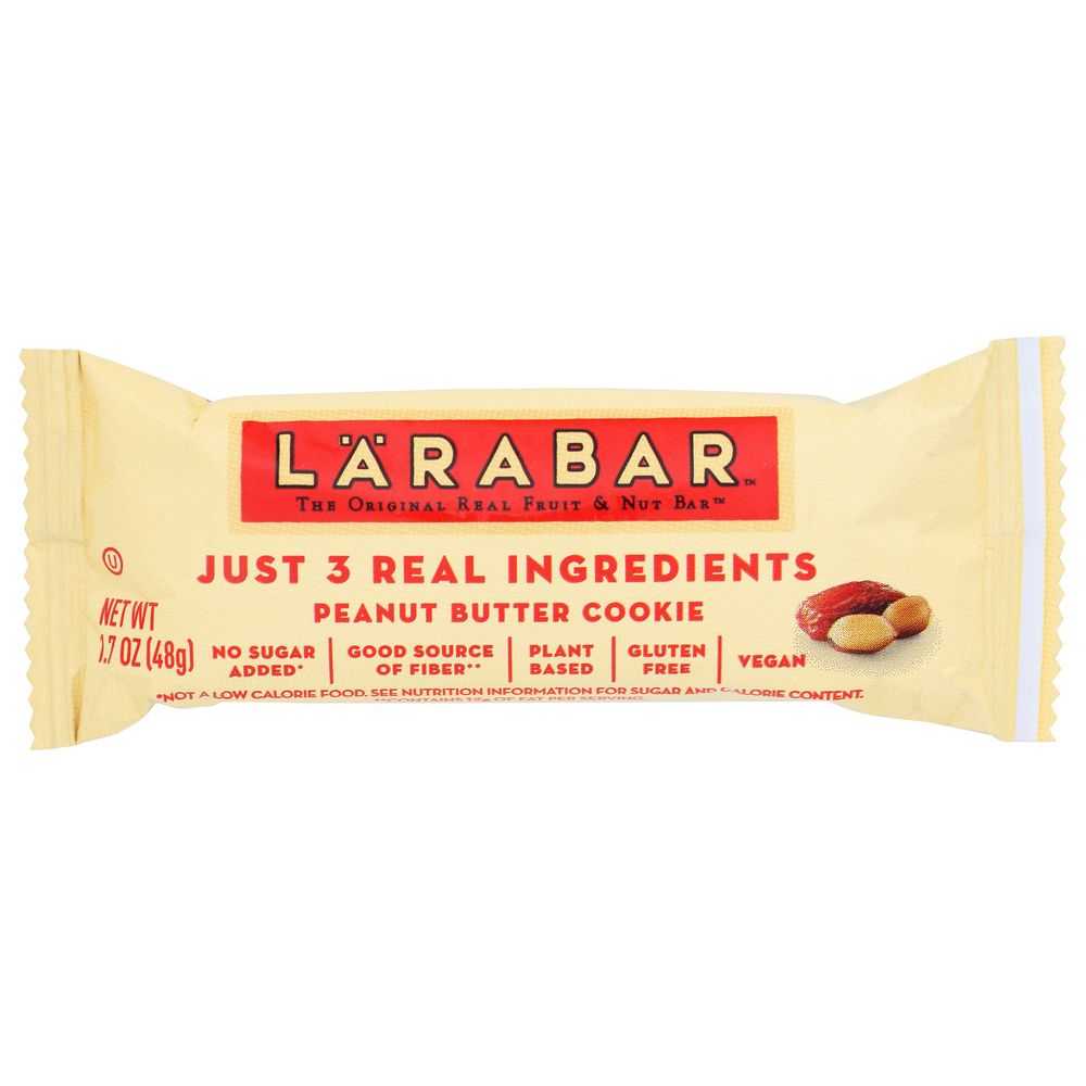 LARABAR Peanut Butter Cookie - Delicious 1.7 oz Chewy & Tasty Snack