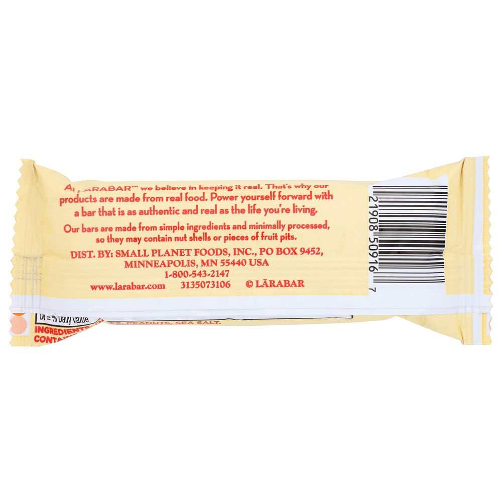 LARABAR Peanut Butter Cookie - Delicious 1.7 oz Chewy & Tasty Snack