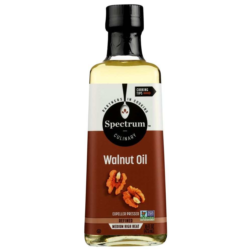 Spectrum Naturals Walnut Oil - Refined 16 oz | Nutritious & Versatile