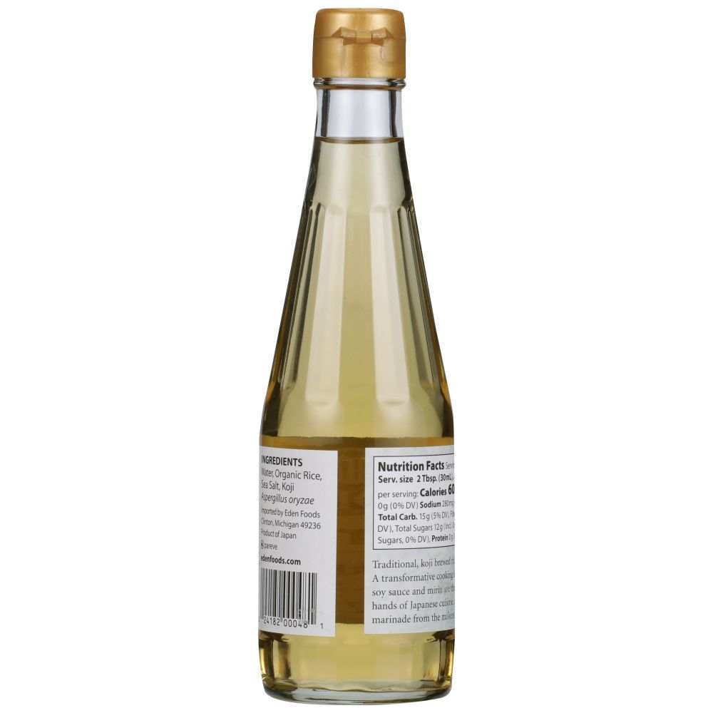 EDEN FOODS Mirin Rice Cooking Wine - Authentic Taste |Japanese Flavor