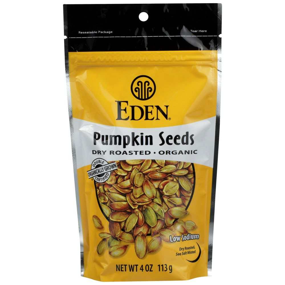 EDEN FOODS: Seed Pumpkin Dry Roasted, 4 oz