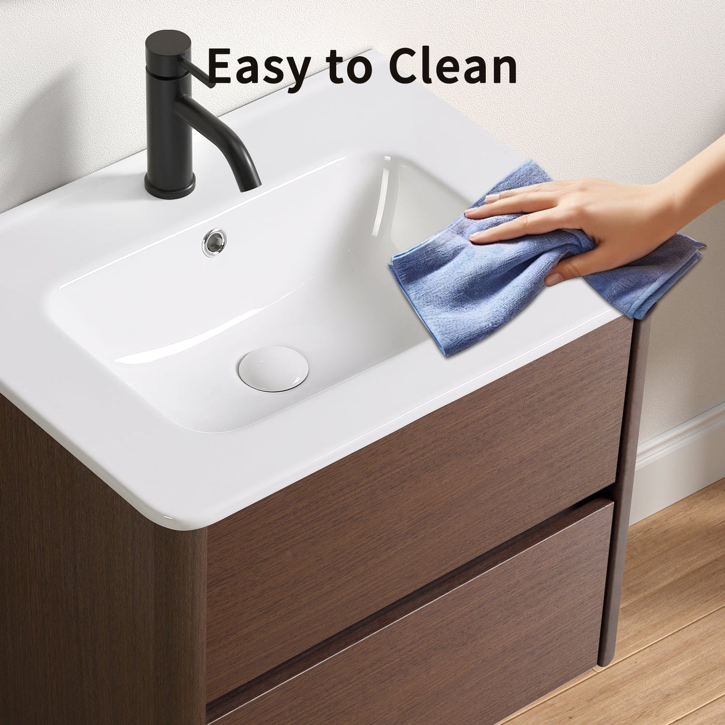 Glossy Ceramic Bathroom Vessel Sink