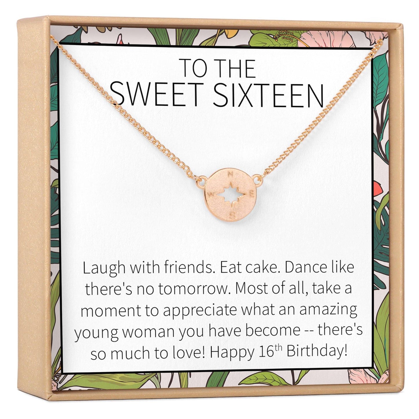 Sweet 16 Necklace, Multiple Styles