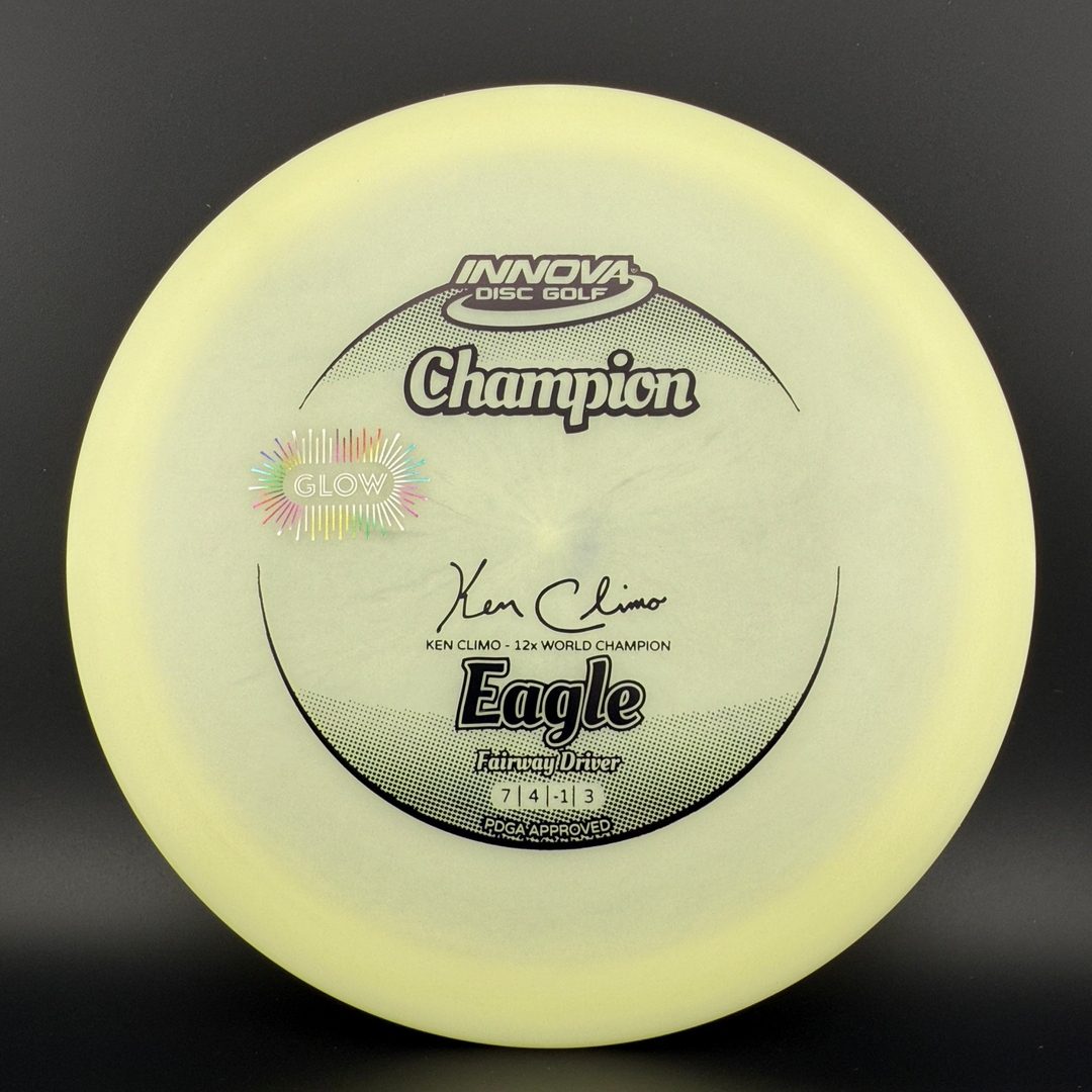 Classic Color Glow Champion Eagle - Ken Climo 12x