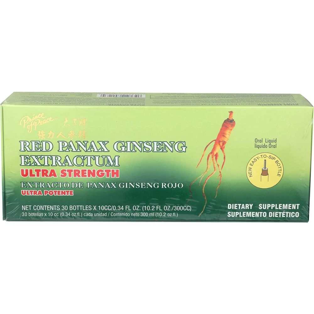 Red Panax Ginseng Extractum Ultra Strength Ds - 30pc | Prince of Peace