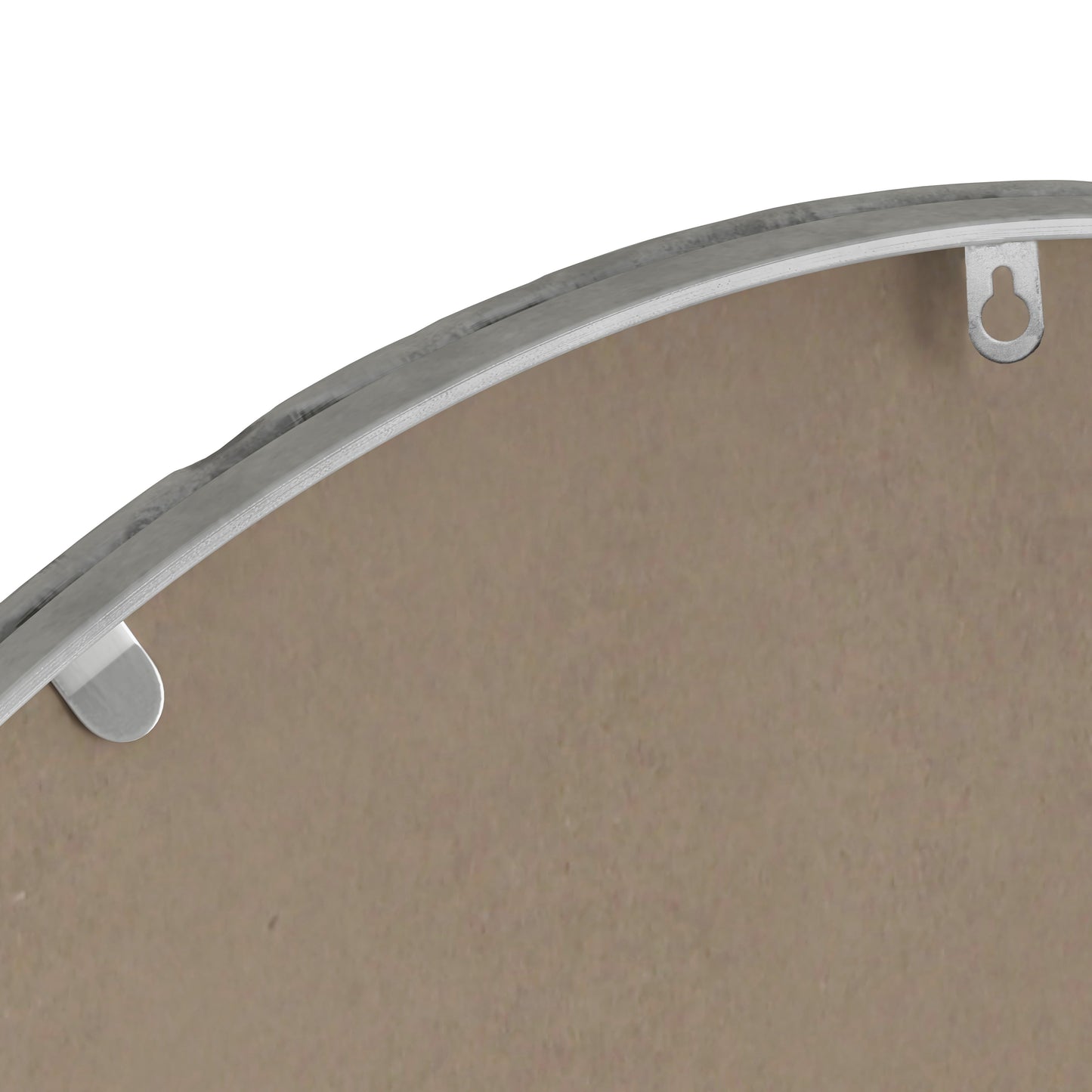 Iron Art Oval Retro Mirror - Antique Effect