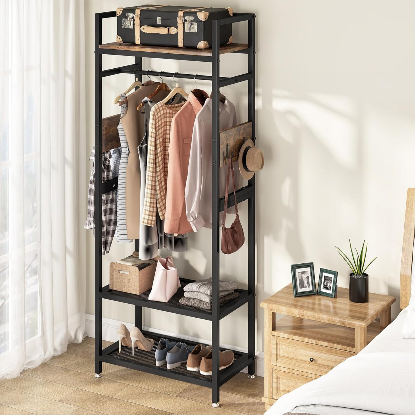 22.75" Rustic Coat Rack