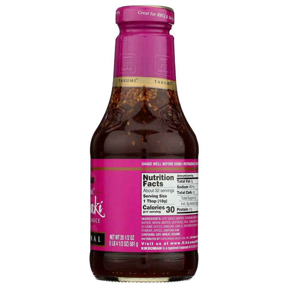 KIKKOMAN: Teriyaki Sauce Original, 20.5 oz