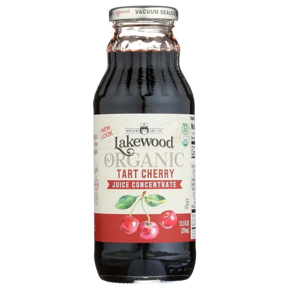 LAKEWOOD Organic Juice Tart Cherry Concentrate|12.5oz for Culinary Use