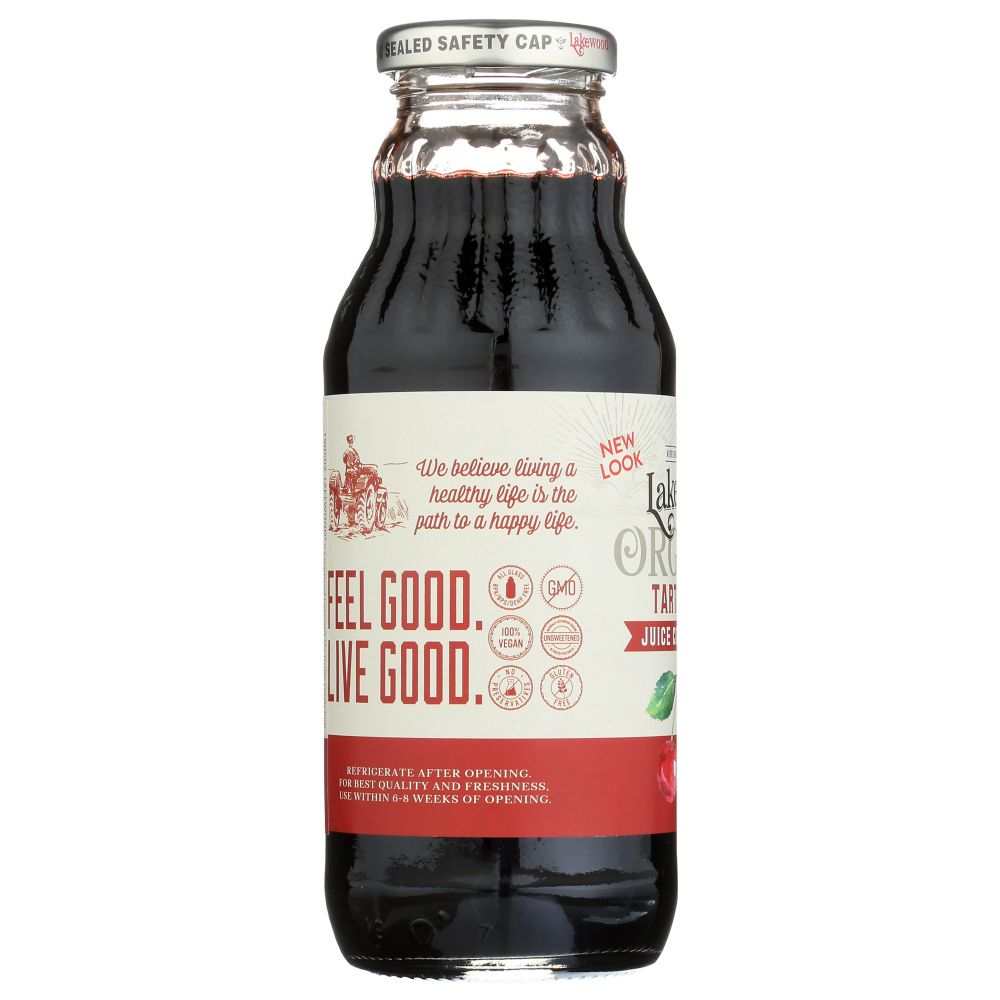 LAKEWOOD Organic Juice Tart Cherry Concentrate|12.5oz for Culinary Use