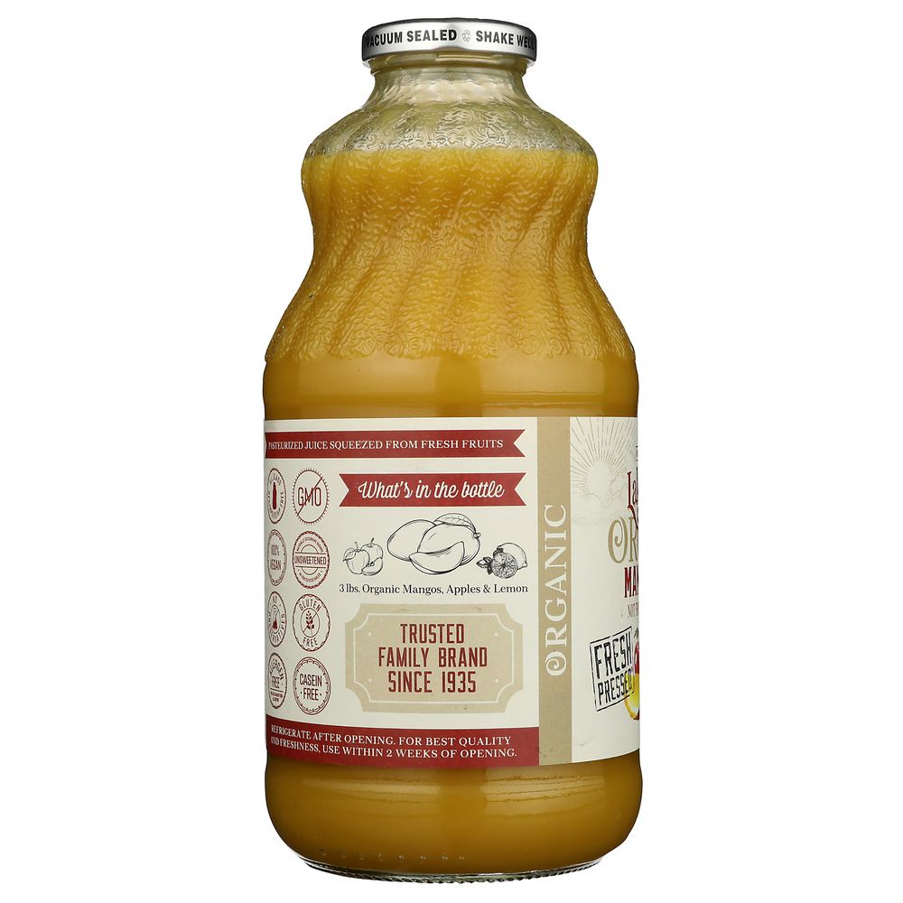 LAKEWOOD ORGANIC: Mango 100% Juice Blend, 32 oz