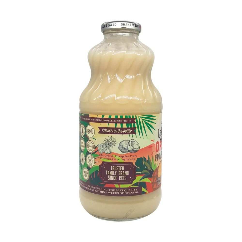 LAKEWOOD: Organic Pineapple Coconut Pina Colada, 32 oz
