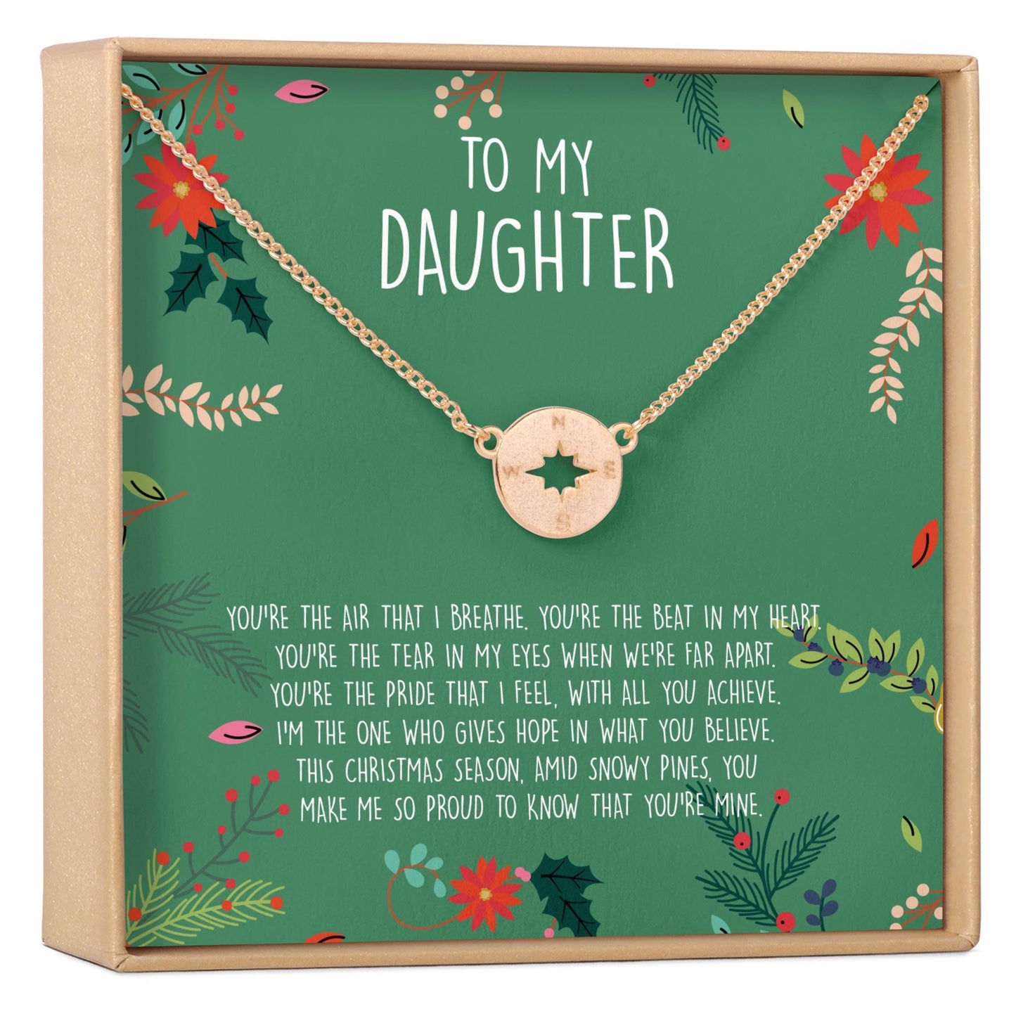 Christmas Gift for Daughter Necklace, Multiple Styles