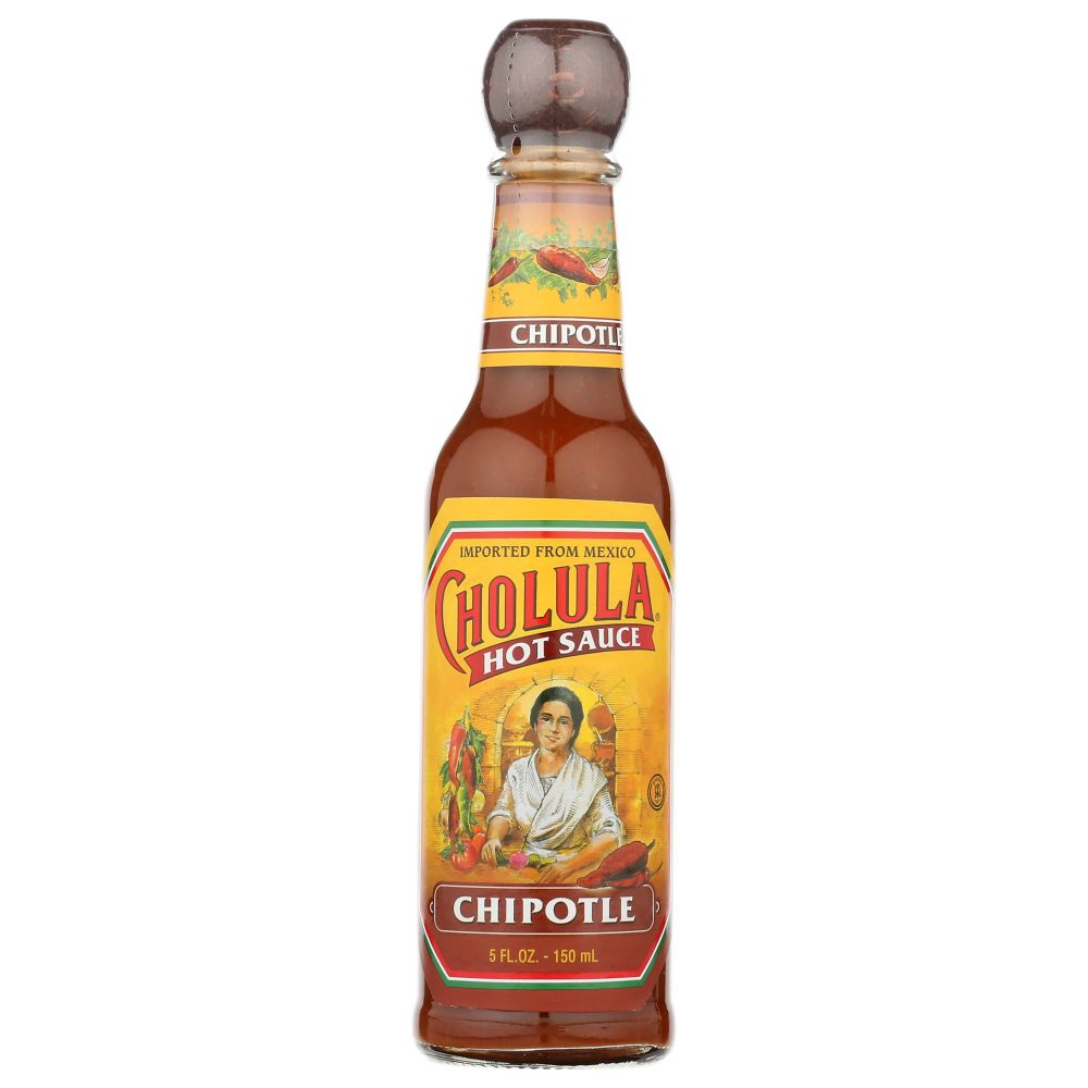 CHOLULA: Hot Sauce Chipotle, 5 oz